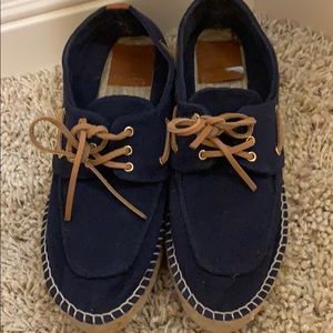 Tory Burch boat shoes